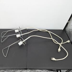 Set of 3 LanternLock 15" Frame Paper Lantern Lamp Holders with 30" Cord